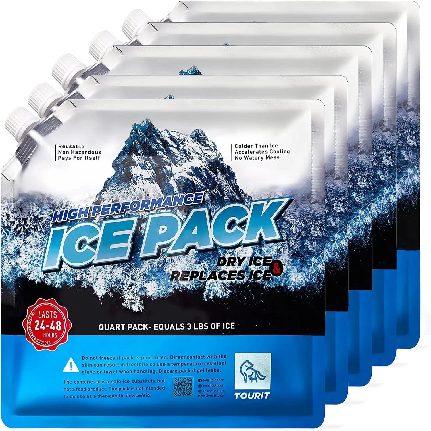 Reusable Ice Packs for Coolers