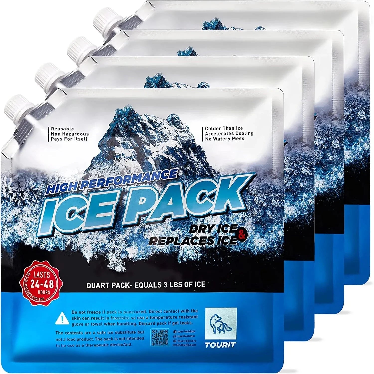 Reusable Ice Packs for Coolers